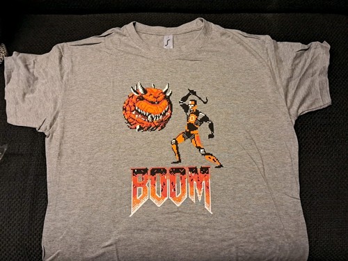Doom halflife shirt m - doom, gr.