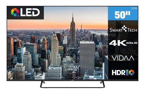 Smart tech 50qv02k qled - smart,