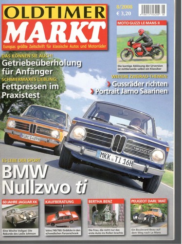 Oldtimer markt heft 2008 - oldtimer-,