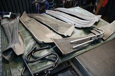 Konvolut Fußmatten Vespa PK 50 80 125 XL XL2 Tappetino SX DX 296980 Floor Mat