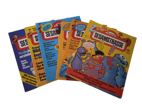 Sesamstraße zeitschriften - sesamstraße,