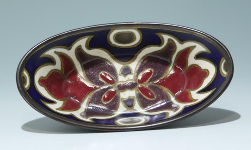Art deco keramikschale - art,