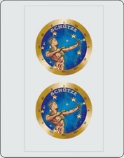 Aufkleber Sternkreiszeichen