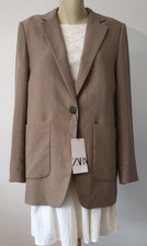 Zara legerer Blazer Sommerblazer oversized Blogger Gr. S-M