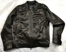 Belstaff V-Racer Gangster Schwarz Master-Elite-Luxus-Leder-Jacke Gr.58 XXXXL