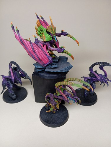 Winged tyranid prime 3x - winged,