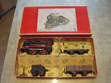 altes Blechspielzeug Eisenbahn