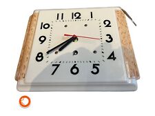 1930er Art Deco Wanduhr