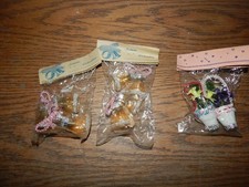 3 x Tüten  Weihnachts  Klöckchen    Thüringer Glasschmuck Lauscha ungeöffnet