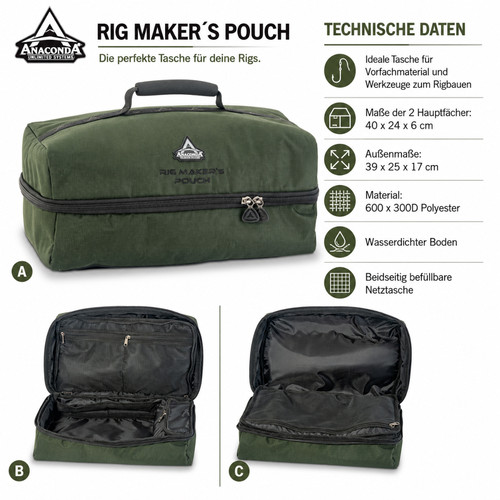 Anaconda rig maker pouch - rig,