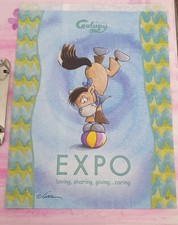 Original Galupy Expo Papiertüte ,  DIN A4 , Sammlerstück