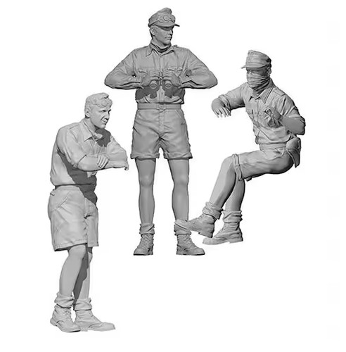 Resin panzerbesatzung - resin,