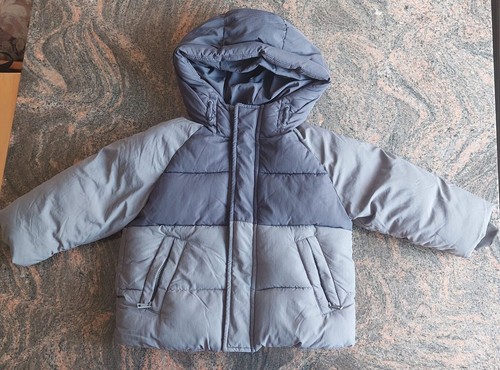 Jungen winterjacke grau - grau,