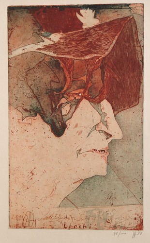 Horst janssen radierung 1988 - janssen, /radierung/1988