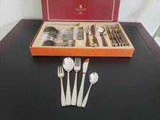 Unbenutzt WMF Heilbronn Cromargan 6 Pers Menü/Tafel Besteck 30 Teile wie NEU OVP