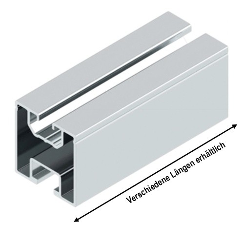 Alu solarprofil 40 - pv, nut