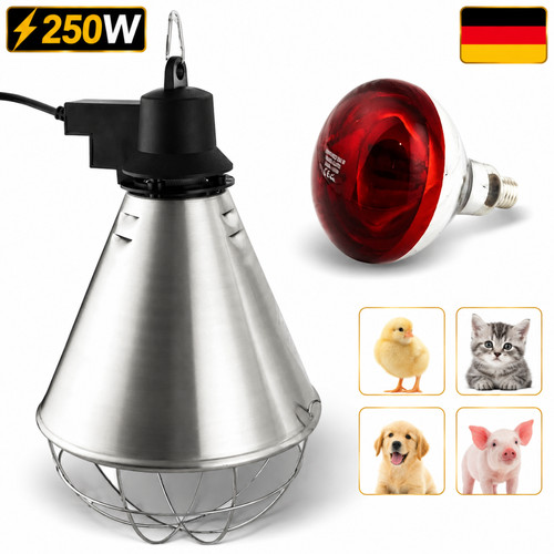 250w rotlichtlampe e27 - 250w,