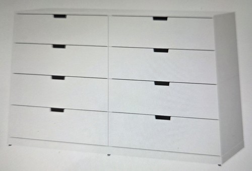 Nordli schubkommode weiss - nordli,