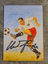 Original Autogrammkarte aus Sammlung - HSV Uwe Seeler