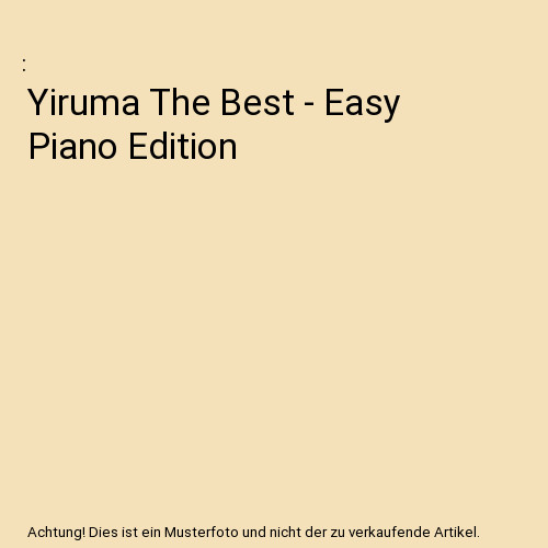 Yiruma the best easy - yiruma,