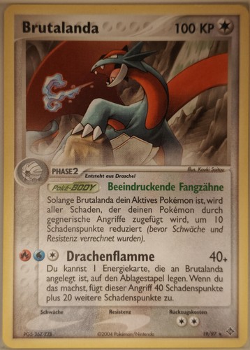 Pokémon karte brutalanda - karte,