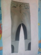 Reithose 152 Mädchen riding camp grau