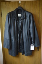 Herren lederjacke schwarz