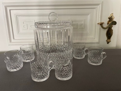 7teiliges bowle set - 7teiliges, bowle-set