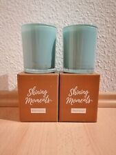 Partylite Escential Duftwachsglas "Honigmelone" 2 Stück, NEU & OVP