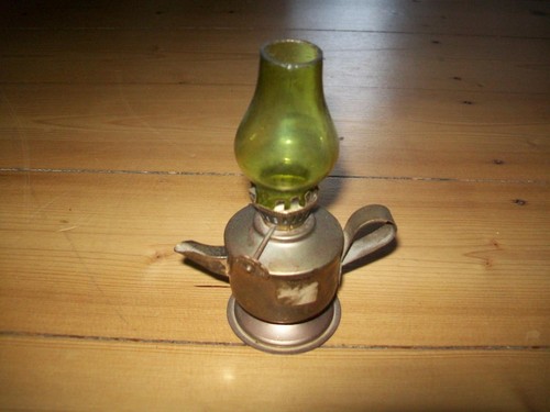 Messingminiatur öllampe ca - messingminiatur,