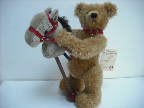 Hermann mohair teddybär - hermann, 15"