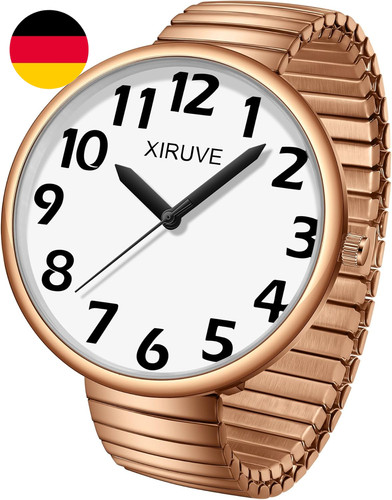 Damen herren gut lesbar - damen, 43mm