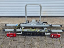 Klappbarer Fahrradträger auf Anhängerkupplung Eufab Carlo Plus