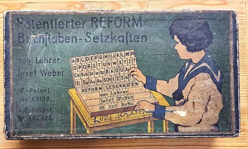 Patentierter reform buchstaben - patentierter,