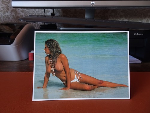 Samantha fox postkarte - samantha, ++