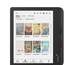 tolino vision color 7 Zoll eReader mit Farbdisplay, smartLigh, Aussteller