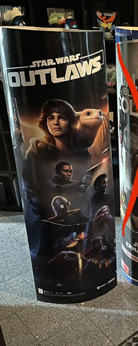 Star wars outlaws standee - outlaws,