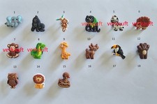 WILDTIERE: Schuhschmuck, Anstecker, Charms, Jibbitz für Crocs und Schnürschuhe