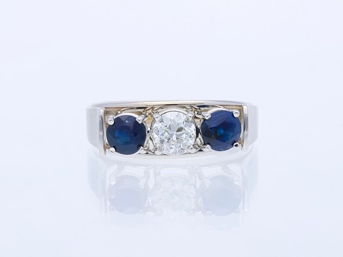 Ring diamant saphire ct - diamant,