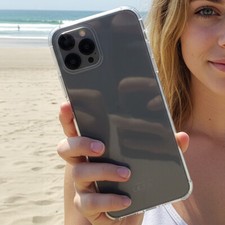 Classic Silikon Hülle Schutz Case TPU Tasche Slim Handyhülle Cover 9H Folie klar