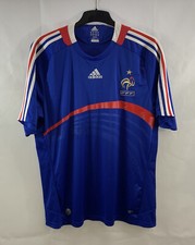 France Signed Leboeuf Home Football Shirt 2007/08 Adults Large Adidas D373