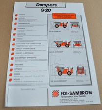 FDI Sambron G20 Dumpers