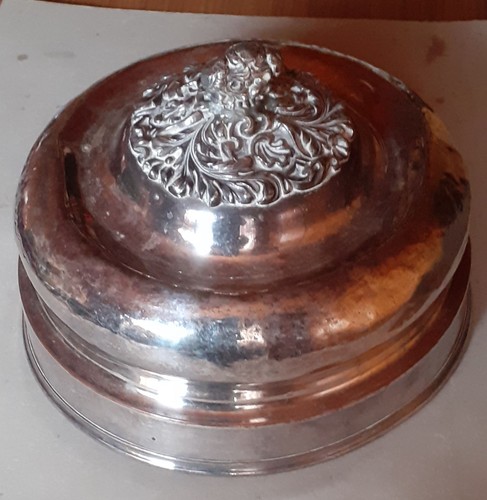 Antike servierglocke - antike,