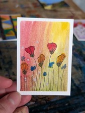 Botanicals Gemälde ACEO