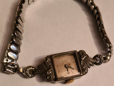 Tudor (frühe Rolex) Armband / Schmuckuhr 17Jewels Swiss Made Geneve Edelsteine !