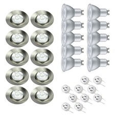 10x LED Einbaustrahler Leuchte