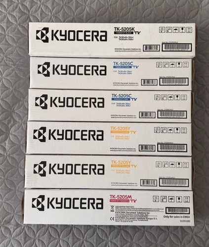 Kyocera 5205 toner set ovp - kyocera, toner-set