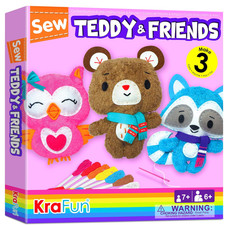 Kinder Nähset 3 Stofftiere