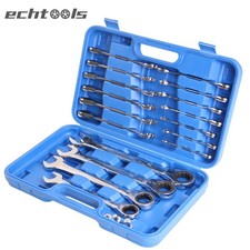 Ratschenschlüssel Satz 8-32mm Maul Ring Ratsche Schlüssel 17 tlg Include 3 AD