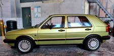 1:18  VW GOLF II GTI von MCG in GRÜNMETALLIC mit RALLYE GOLF RADSATZ  in Ovp 